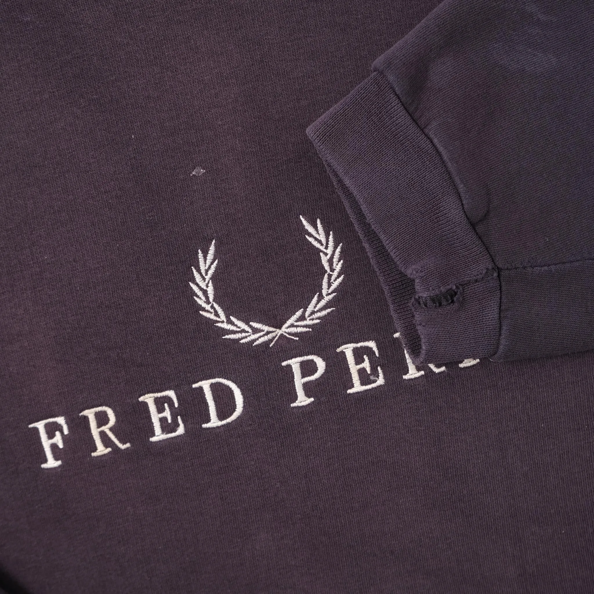 Vintage Fred Perry Hoody Large