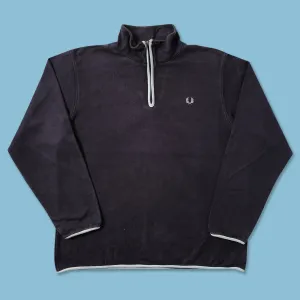 Vintage Fred Perry Q-Zip Sweater Large