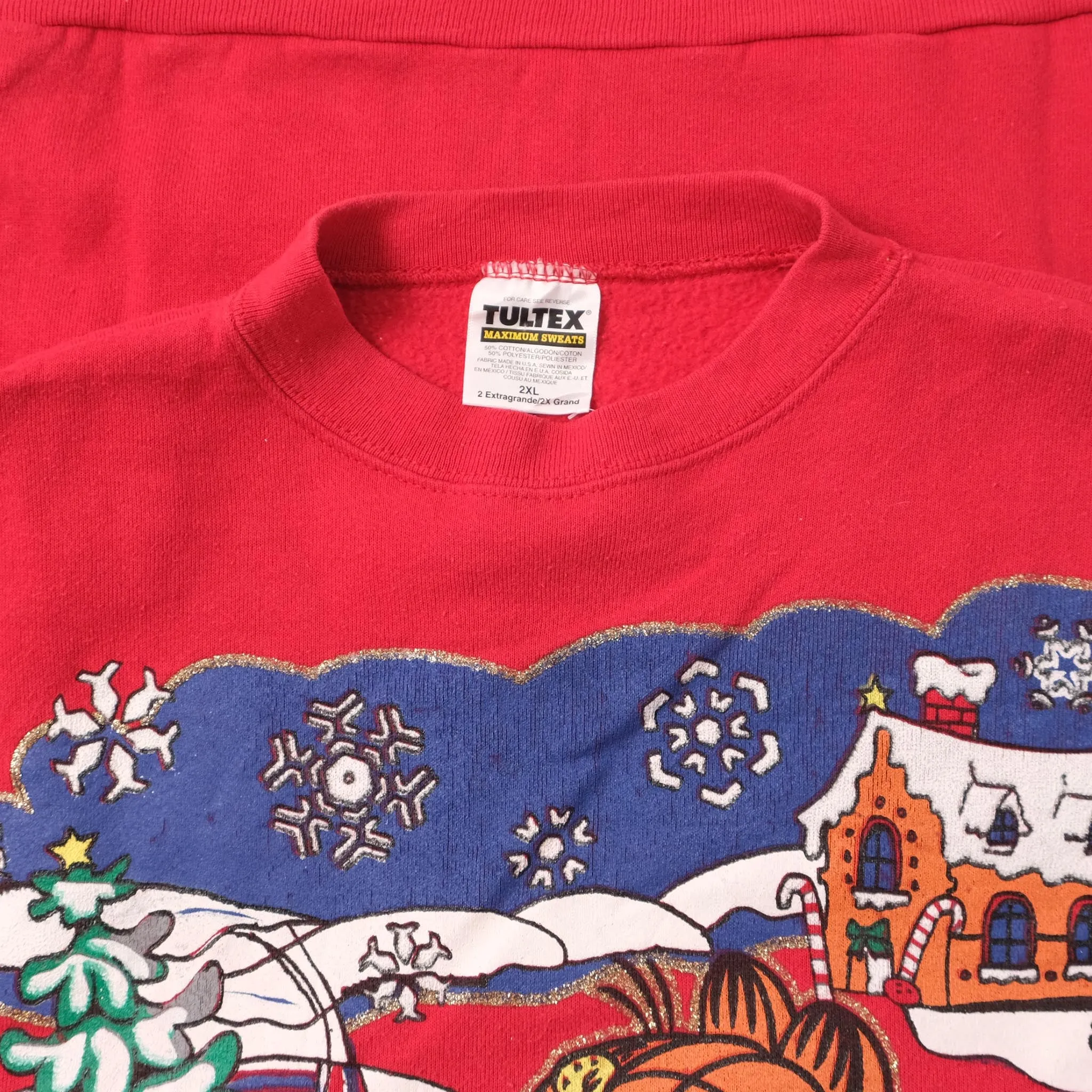 Vintage Garfield Winter Sweater XXLarge