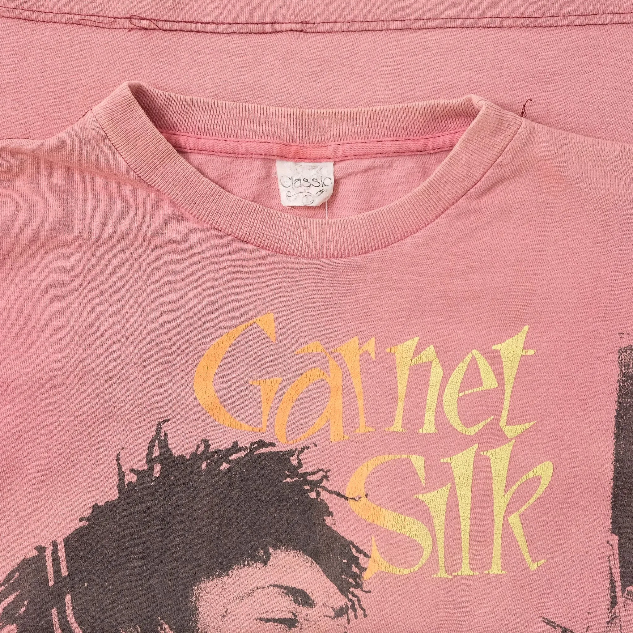 Vintage Garnett Silk T-Shirt Large