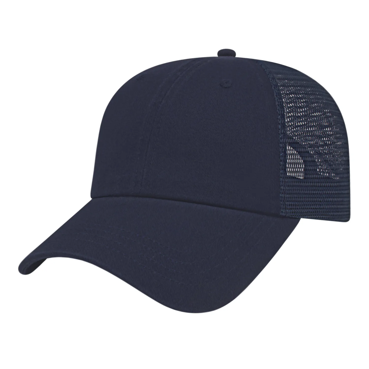 Washed Chino Twill Mesh Back Value Cap